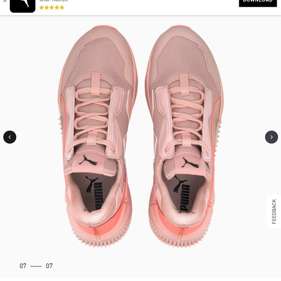 Gently used 9/10 condition size 9 puma runners - Picture 4 of 11